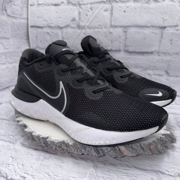 Nike Mens Renew Run Black White Running Shoes Sneakers Size 13 CK6357-002 - Picture 4 of 13